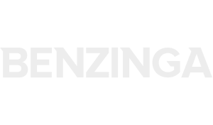 Benzinga logo - client of strikepoint media, known for financial news and analysis.