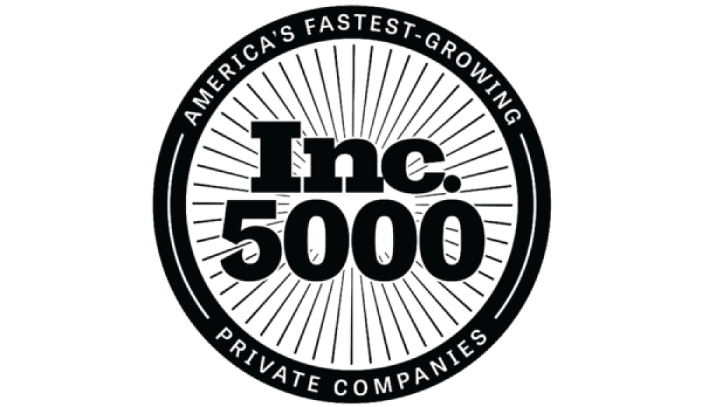 Americas fastest growing private companies inc. 5000 logo - strikepoint media recognized twice for outstanding growth and success.